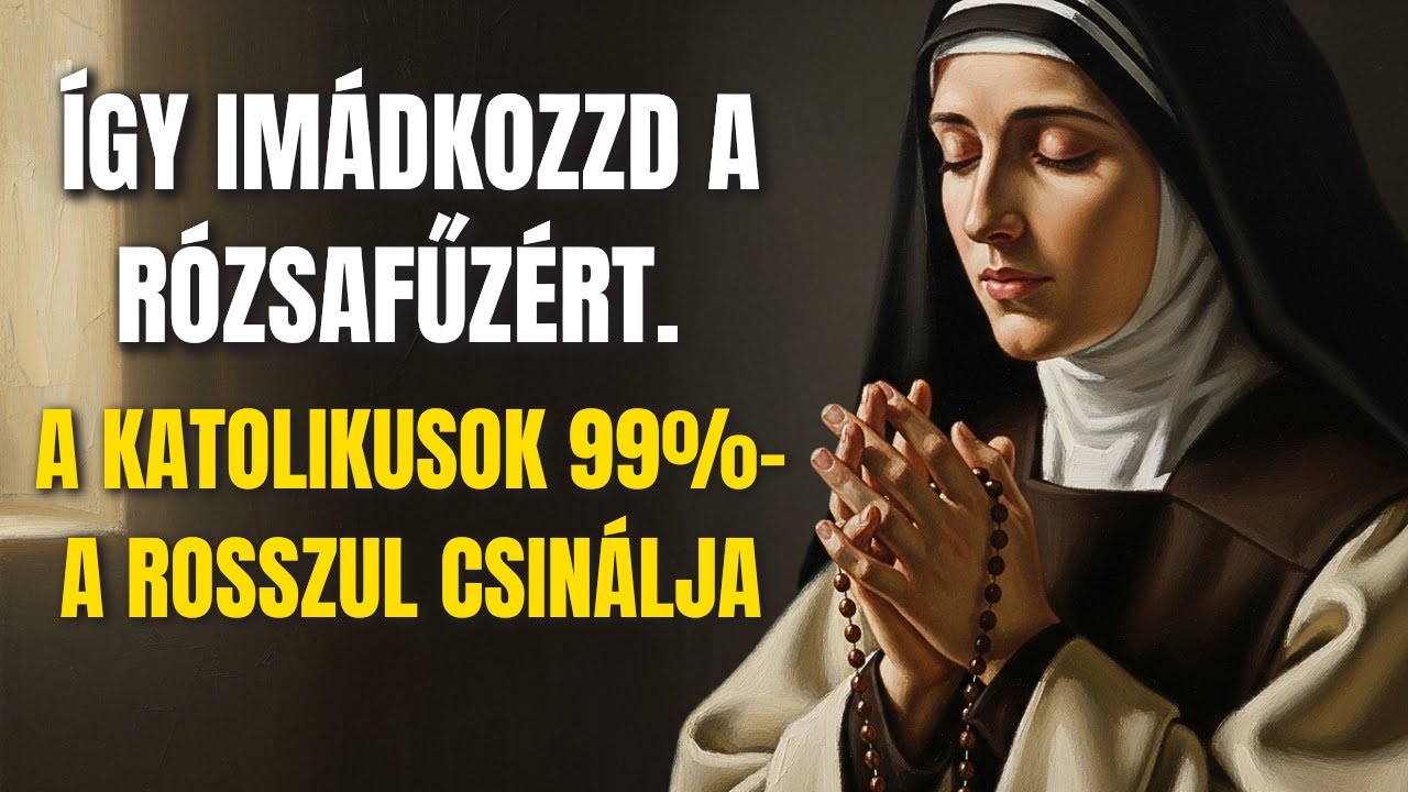 Szent Teréz figyelmeztetése: Ne így imádkozd a rózsafüzért – kevesen tudják
