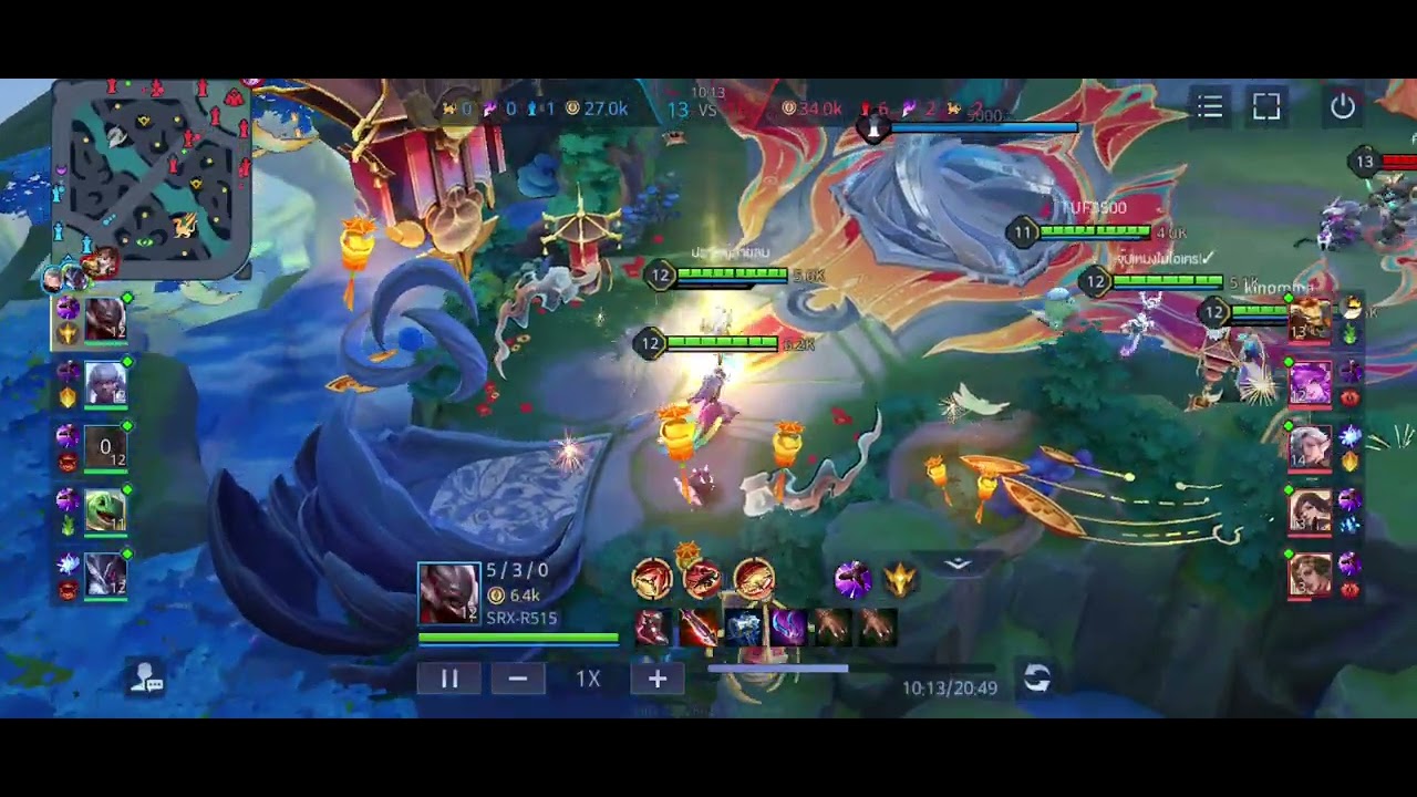 ROV ฝึกสับของนิ้วช้าเป็นชาติ555