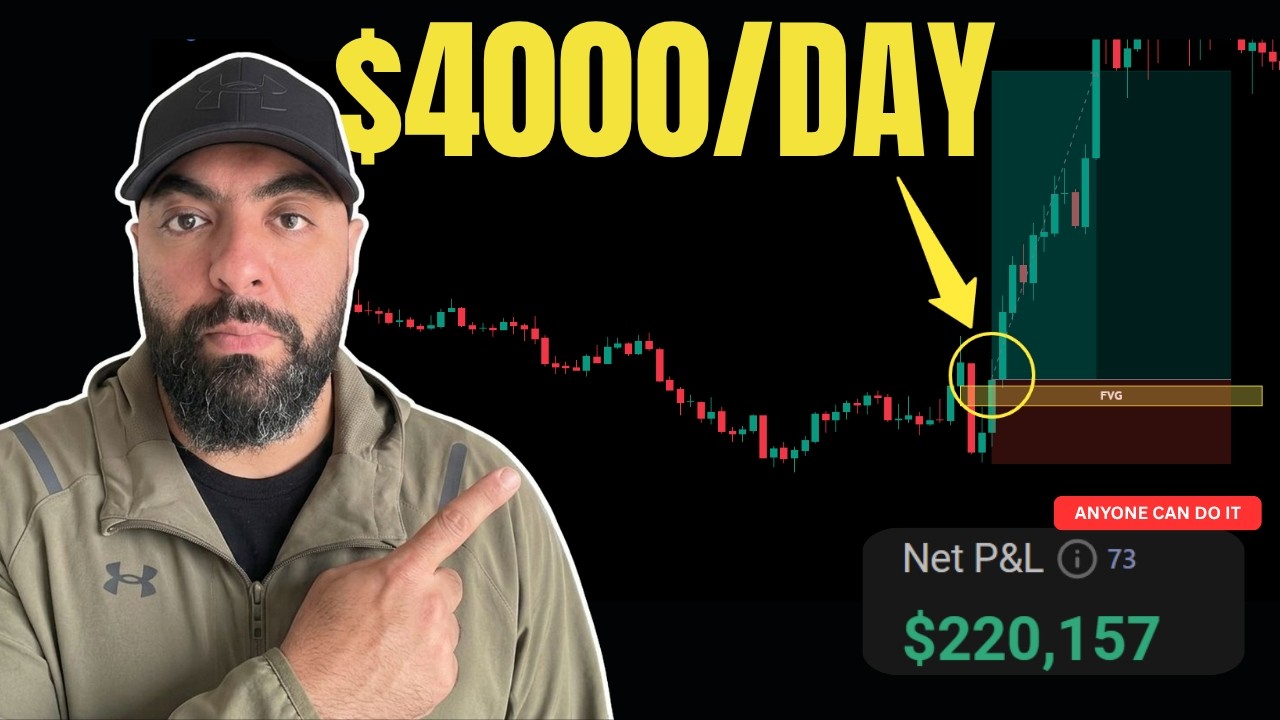 How I Make $4,000/Day Trading NQ in 30 Minutes (Anyone Can Do It)