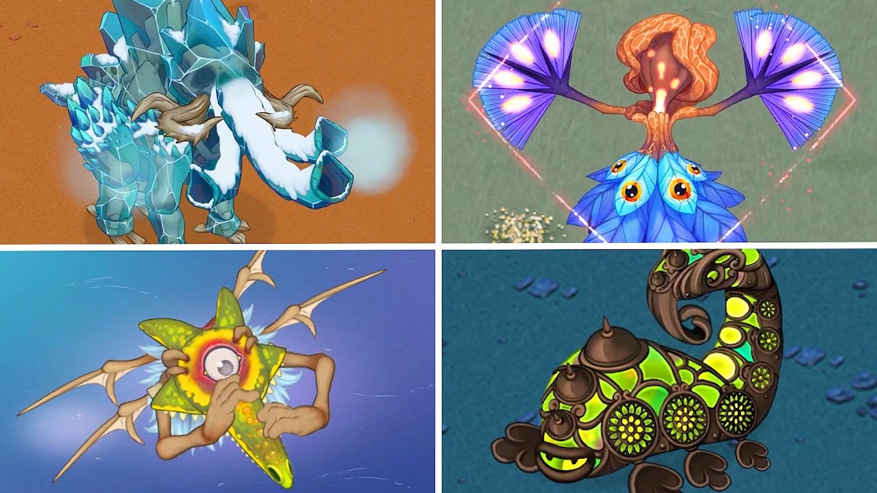 New Monsters - Faesoddoid Fungus, Epic Tuskski, Epic Floot Fly & Epic Fleechwurm | MSM
