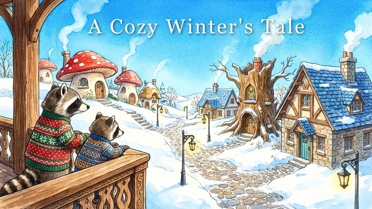 The Artisan’s Ridge & Snowy Village Crafts ❄️🎨 | Gentle Storybook Music from Whispering Realms