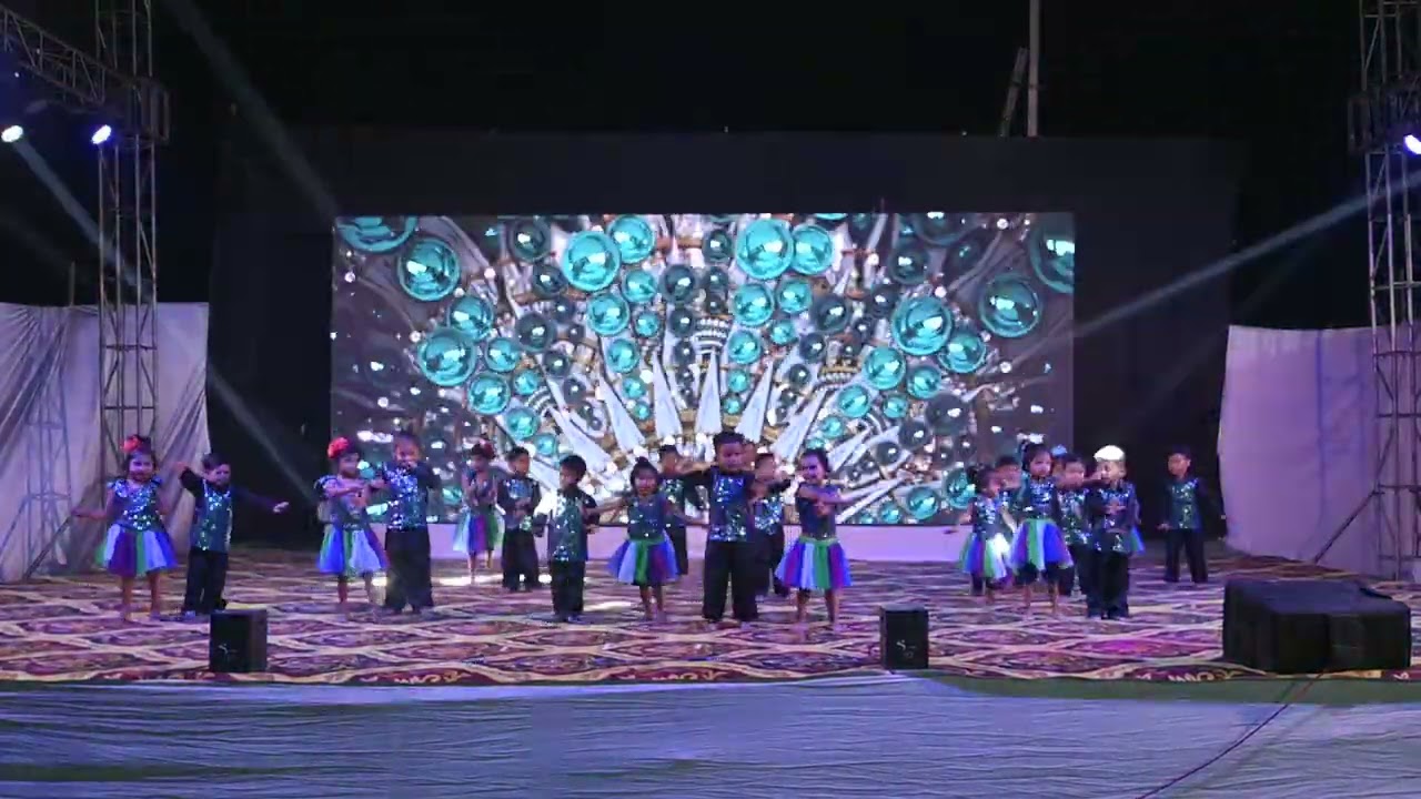 JUNGLE THEME by class NURSERY AA   || 4th Annual Function  || Day-3 ||