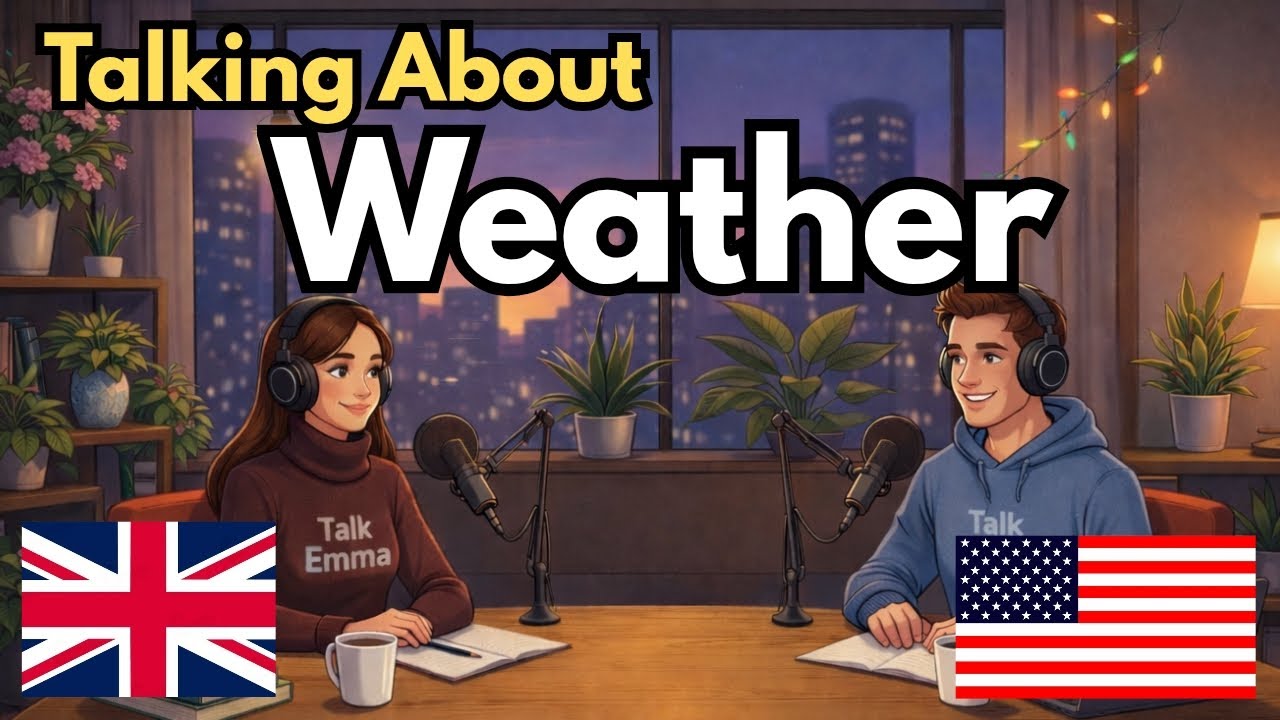 English Podcast For Learning English | How to Talk About Weather In English 