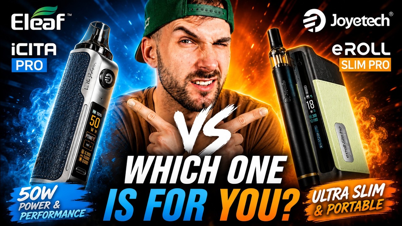 Eleaf iCita Pro vs Joyetech eRoll Slim Pro | Pełna recenzja i por&oacute;wnanie