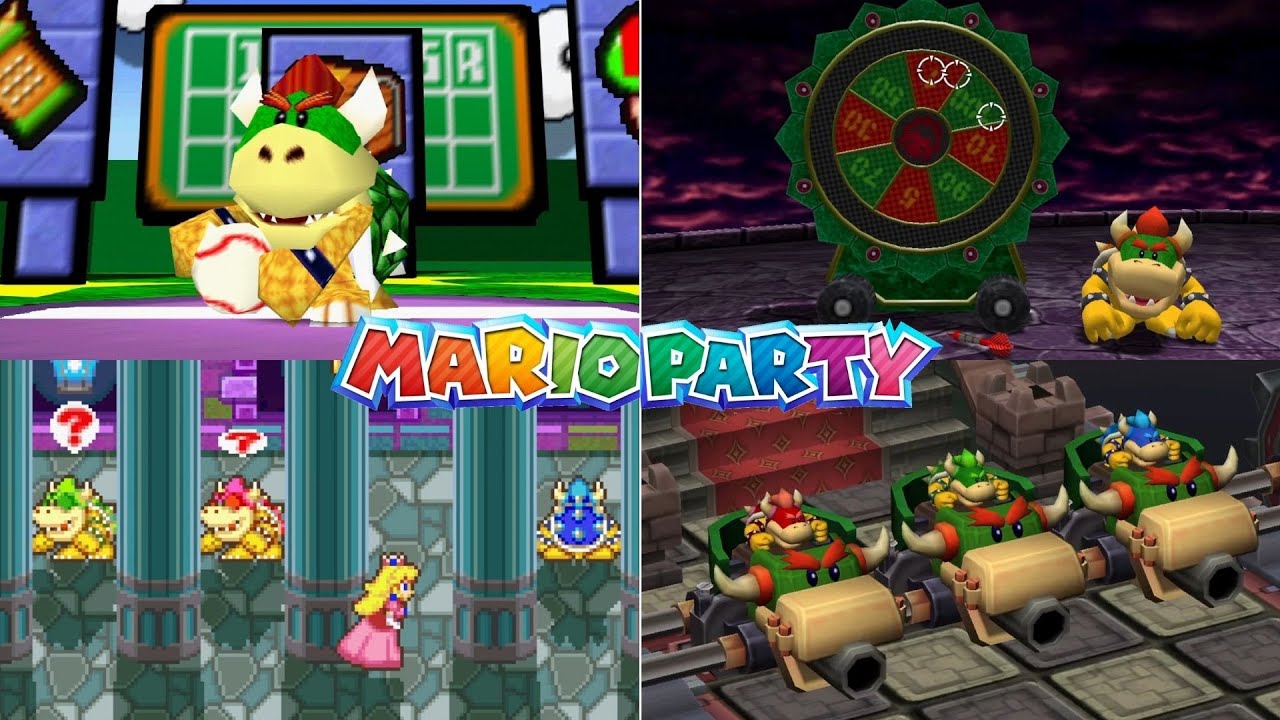 Evolution Of Koopa Kid Minigames In Mario Party Games [1999-2005]