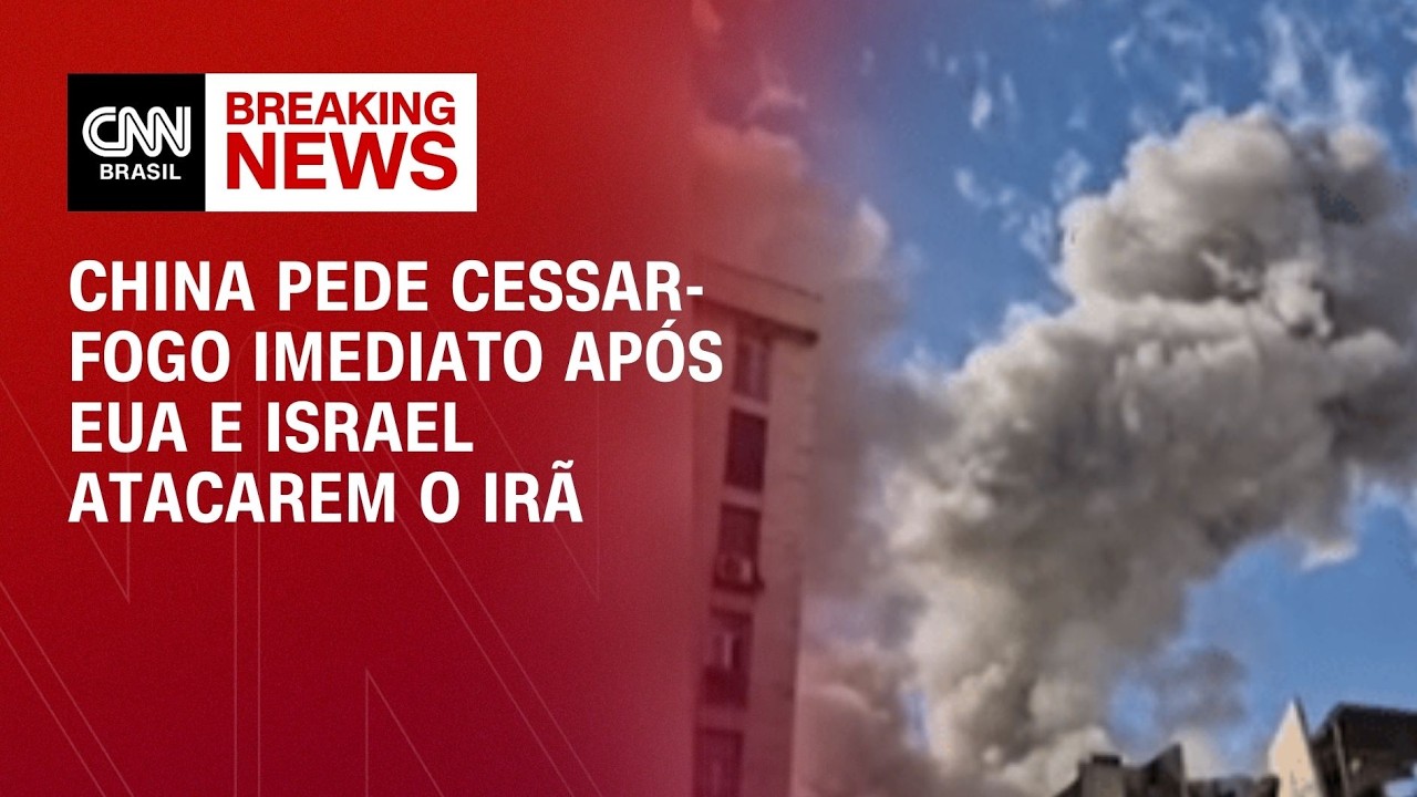 Ataque ao Ir&atilde;: China pede cessar-fogo imediato | AGORA CNN