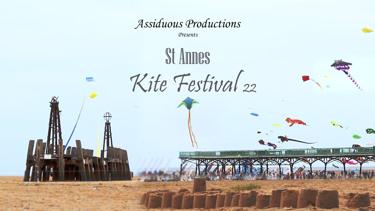 St Annes International Kite Festival 22 - Lytham St. Anne's, Fylde (highlights video)