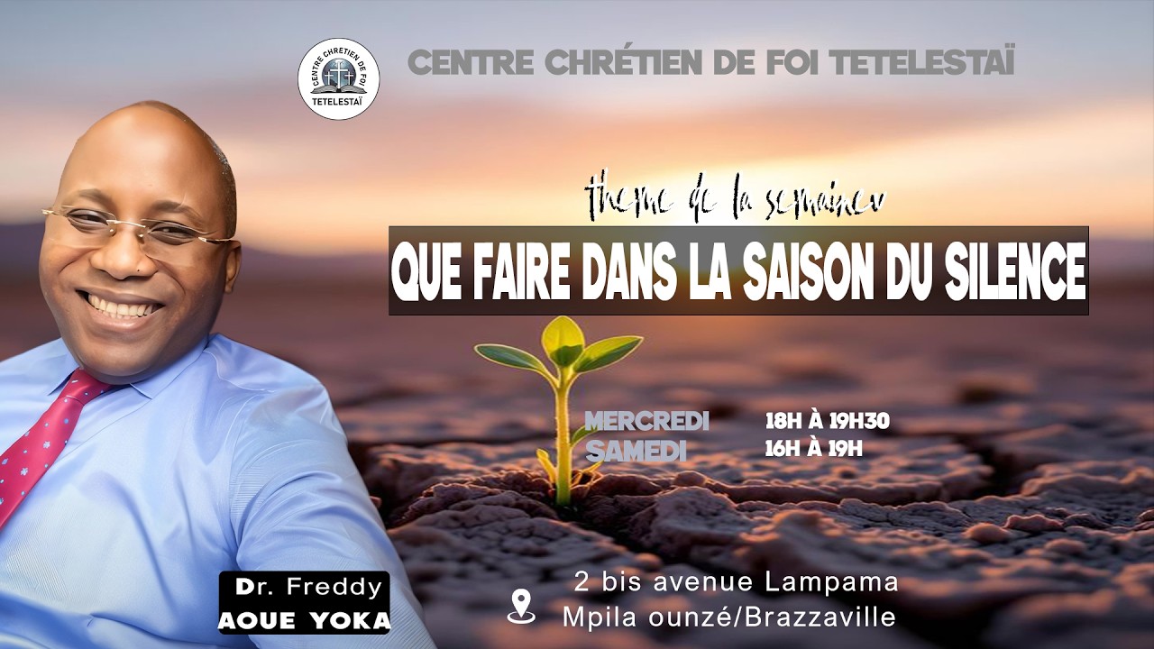 Dr FREDDY AOUE YOKA /Que faire dans la saison du silence