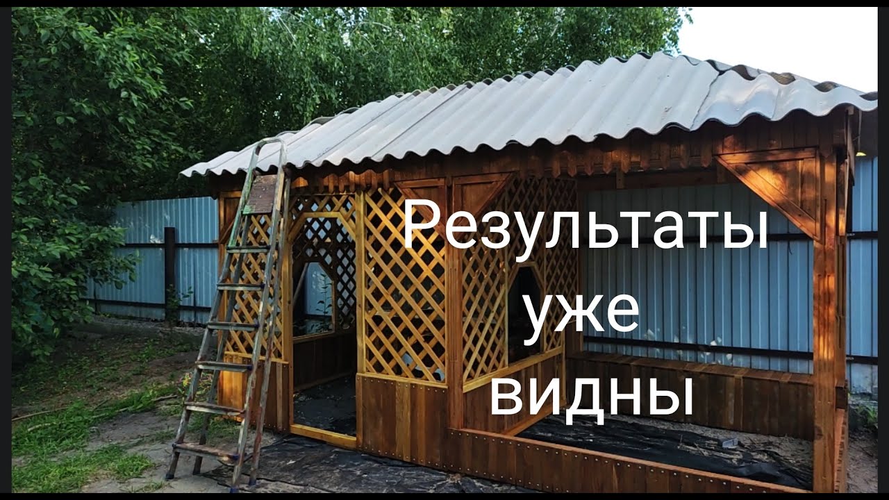 Покажем результаты нашего труда. Обрабатываем картошку от чёрной ножки.