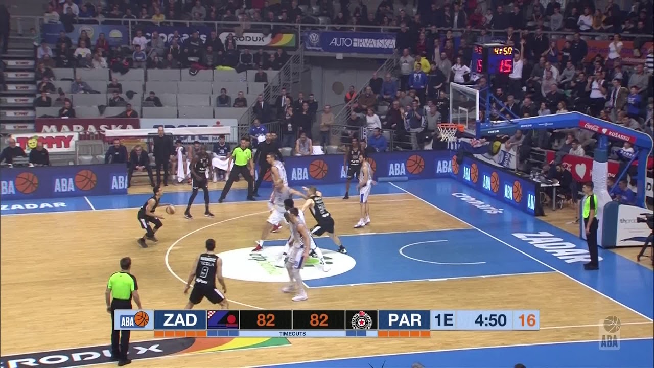 7 three-pointers by Marcus Paige! (Zadar - Partizan NIS, 19.1.2019)