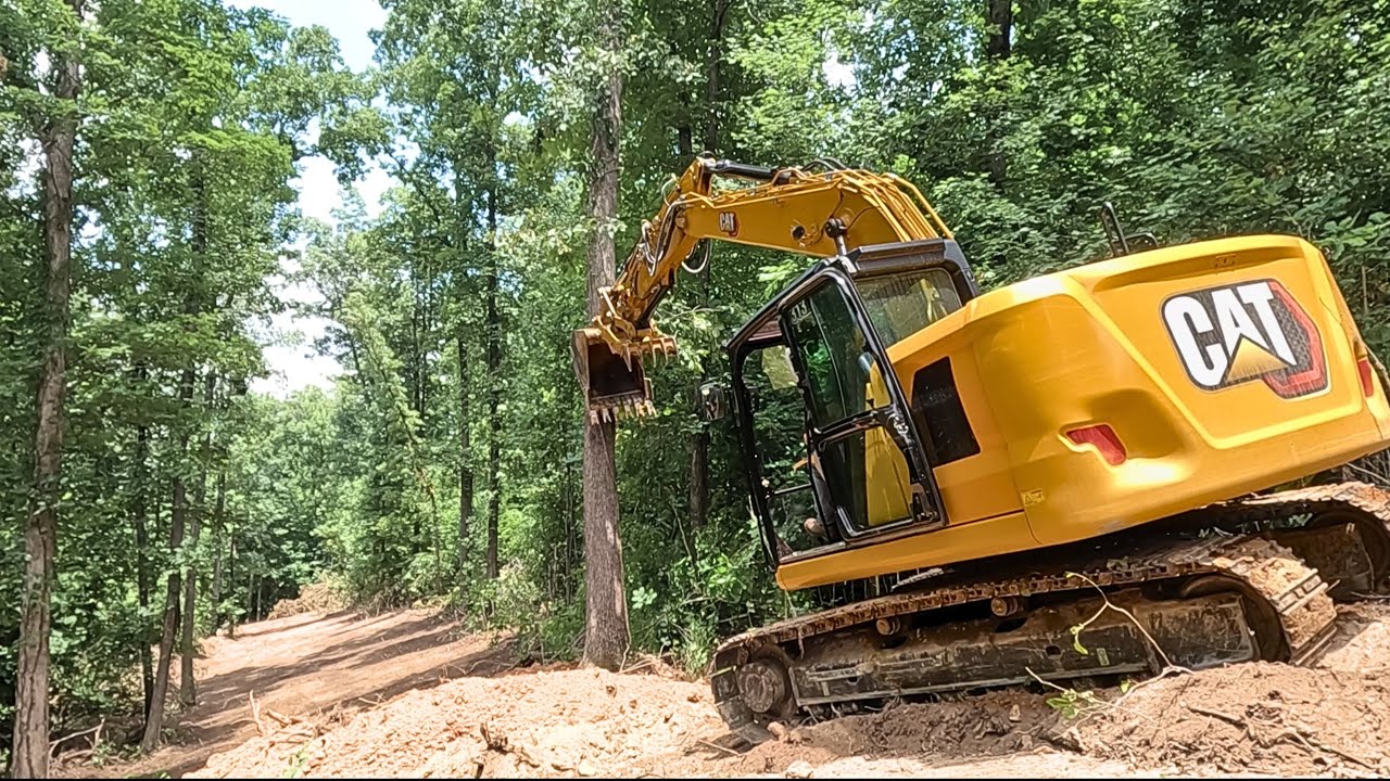 PROCEED WITH CAUTION! STEEP ROAD CONSTRUCTION ACCROSS HICKORY RIDGE…