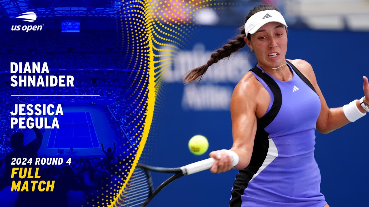 Diana Shnaider vs. Jessica Pegula Full Match | 2024 US Open Round 4