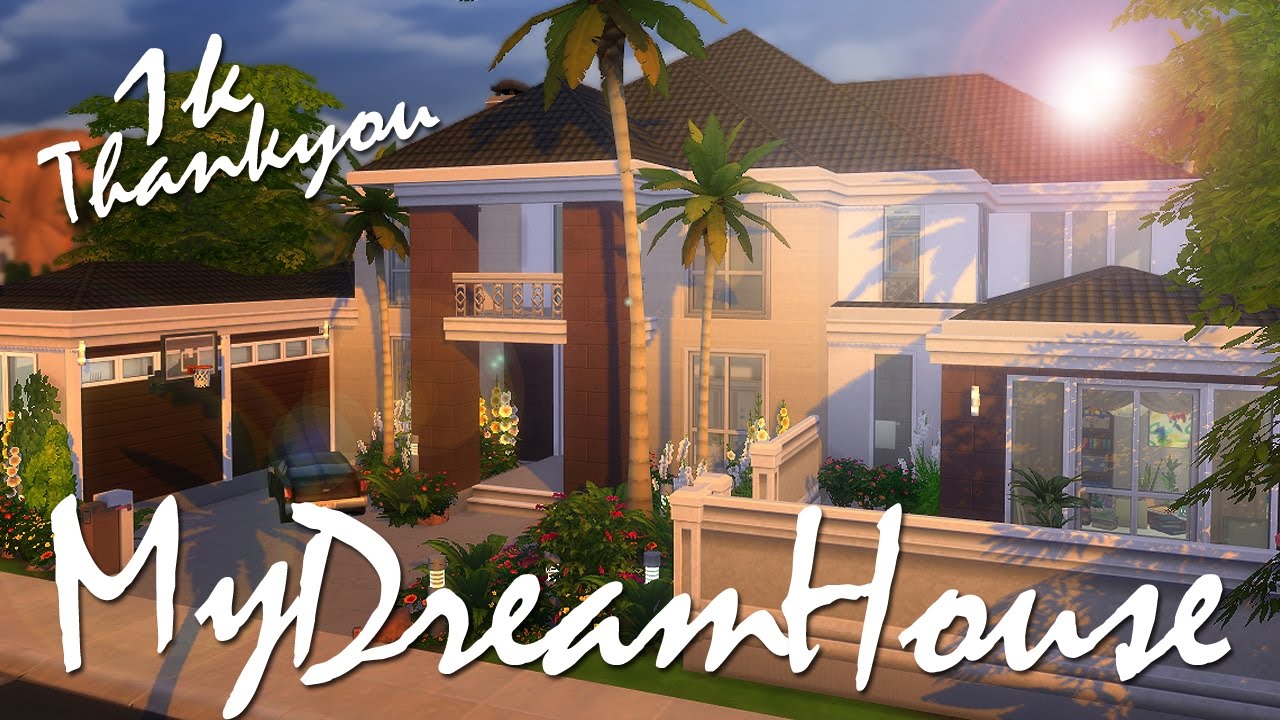 The Sims 4 | Speed Build: My Dream House - 1k Thank you!!! 💜💜💜