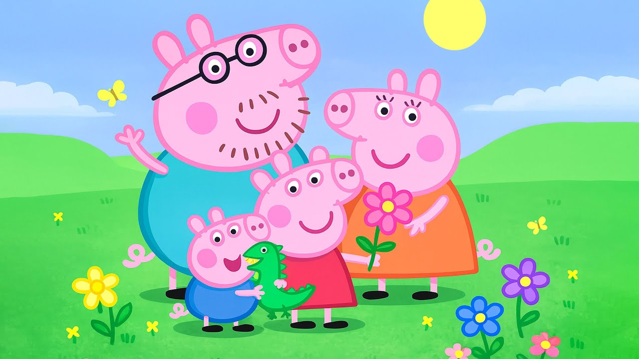 Peppa Pig Takes a Family Photo 📸🐷 | Peppa Pig Funny Animation