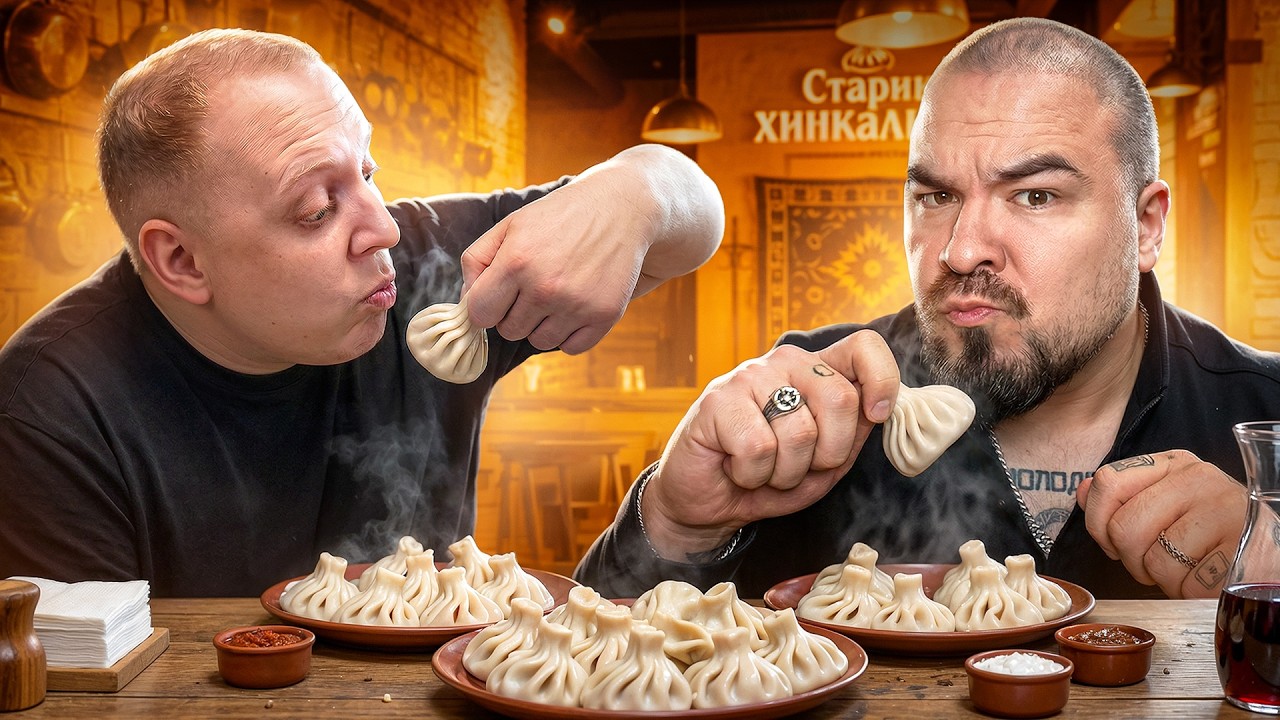 ПОПРОБОВАЛИ Самые ДЕШЕВЫЕ Хинкали в Москве! Но лучше бы Переплатили. гость Паша Кольцов