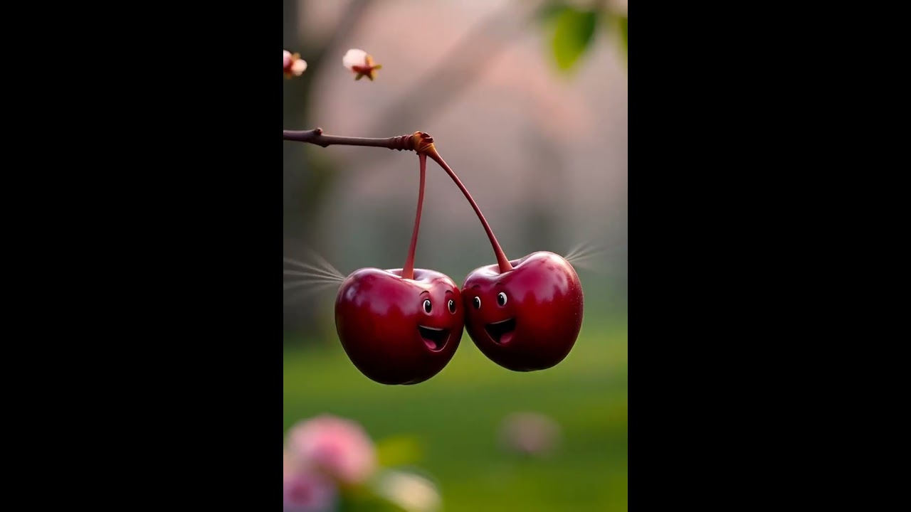 The Sweetest Cherry Bloom 🍒 Magical Blossom-to-Fruit Transformation 