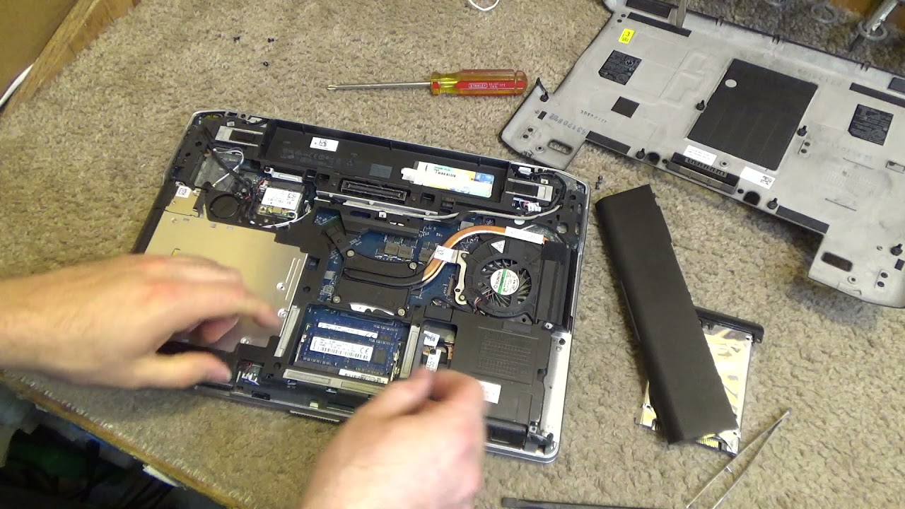 Dell Latitude E6430 Laptop SSD and Memory Upgrades
