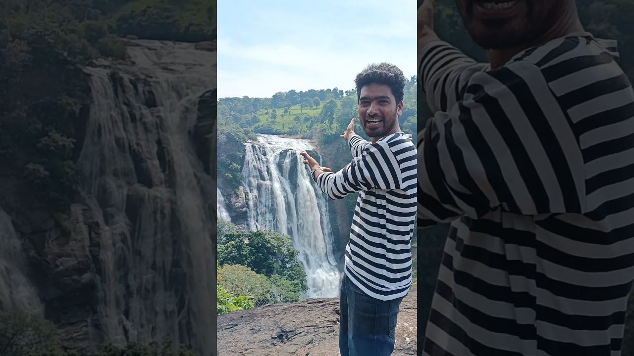 tarabu waterfalls # must visit # mind blowing varma🤘🏞️🏞️