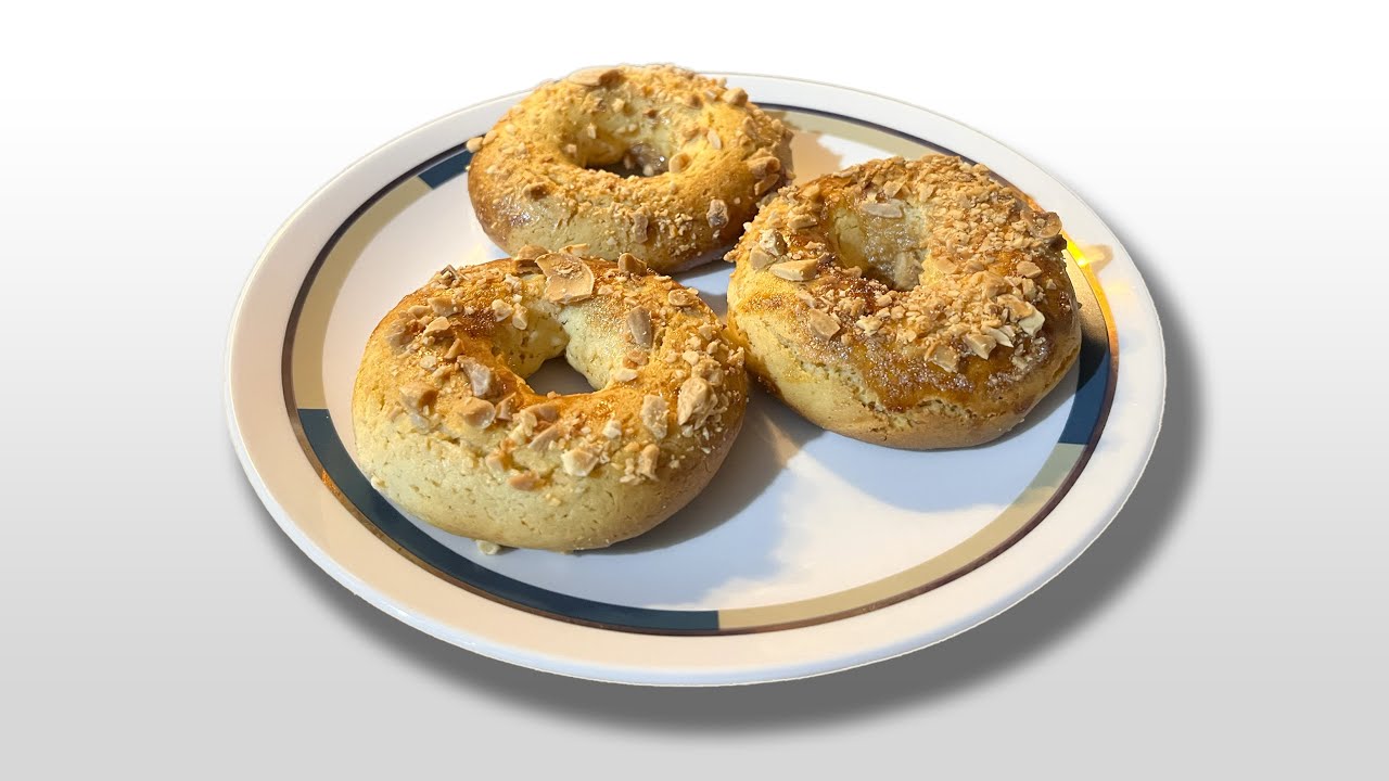 ROSQUILLAS DE LECHE CONDENSADA CON ALMENDRAS