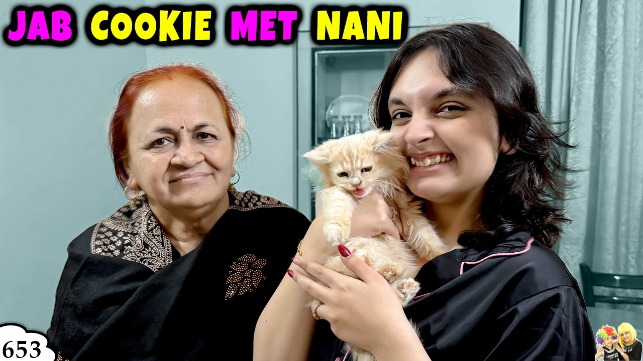 JAB COOKIE MET NANI | Ep 653 | Aayu and Pihu Show