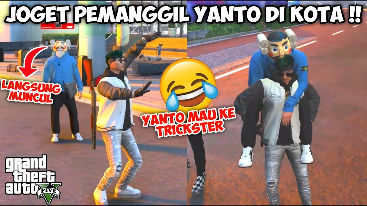 JOGET PEMANGGIL YANTO CUKURUKUK DI KOTA !! KEMBALI MODE JELOOL DAN JADI KETUA TR !! GTA 5 ROLEPLAY