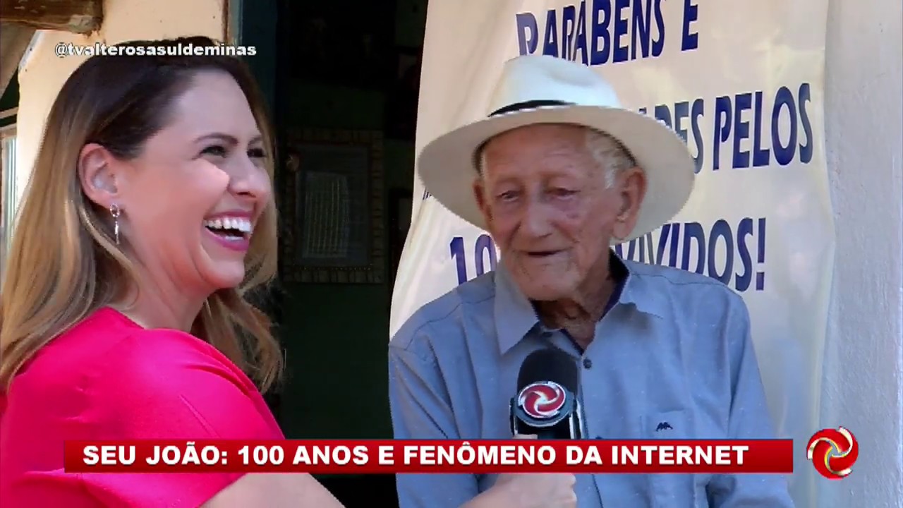 Seu João: fenômeno da internet faz 100 anos