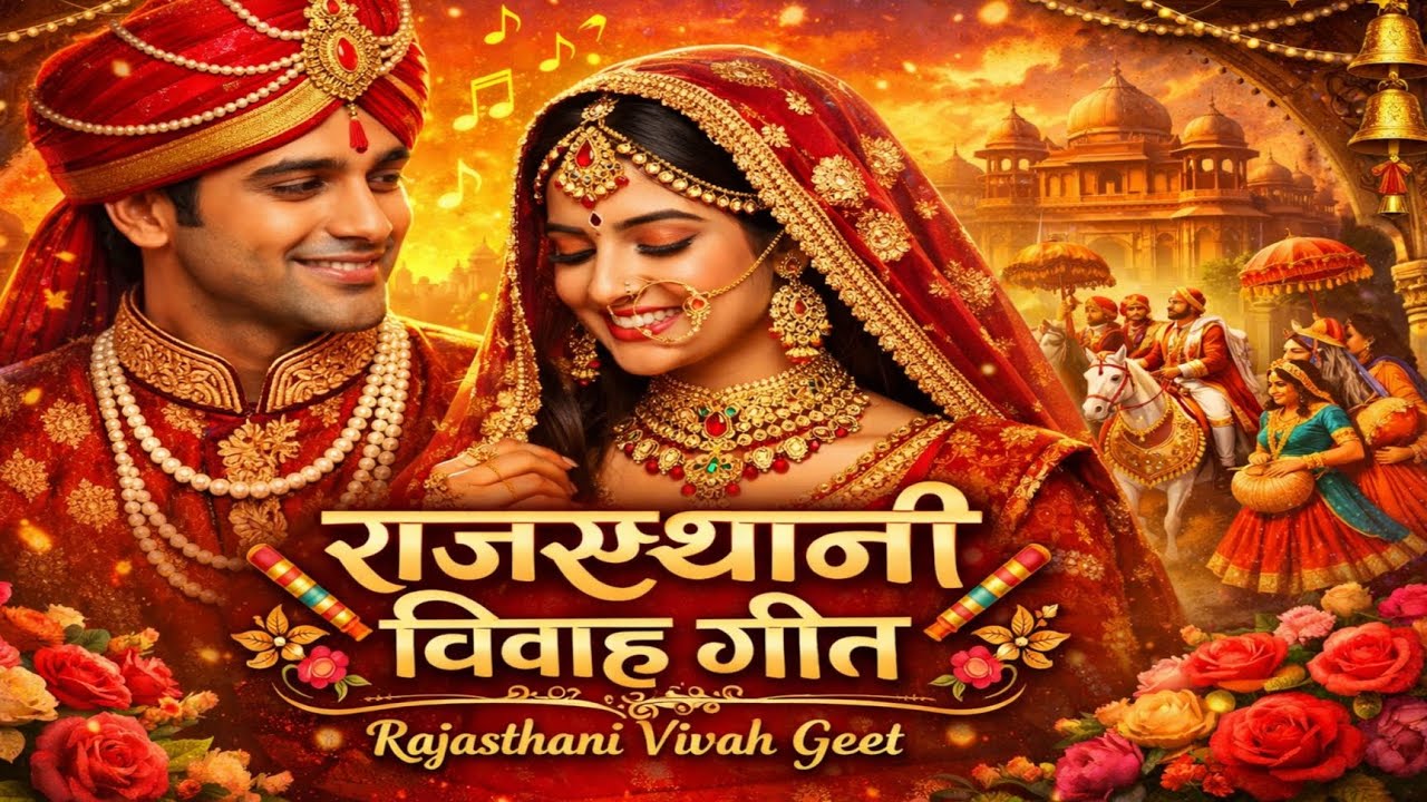 👑🏰 रॉयल राजस्थानी वेडिंग सॉन्ग 🎶✨।।न्यू विवाह गीत 2026 शादी की बधाई।।❤️