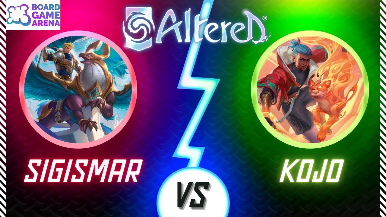 🤩[ALTERED] SIGISMAR VS KOJO🤩GAMEPLAY VERSUS🤩+ DECKLIST