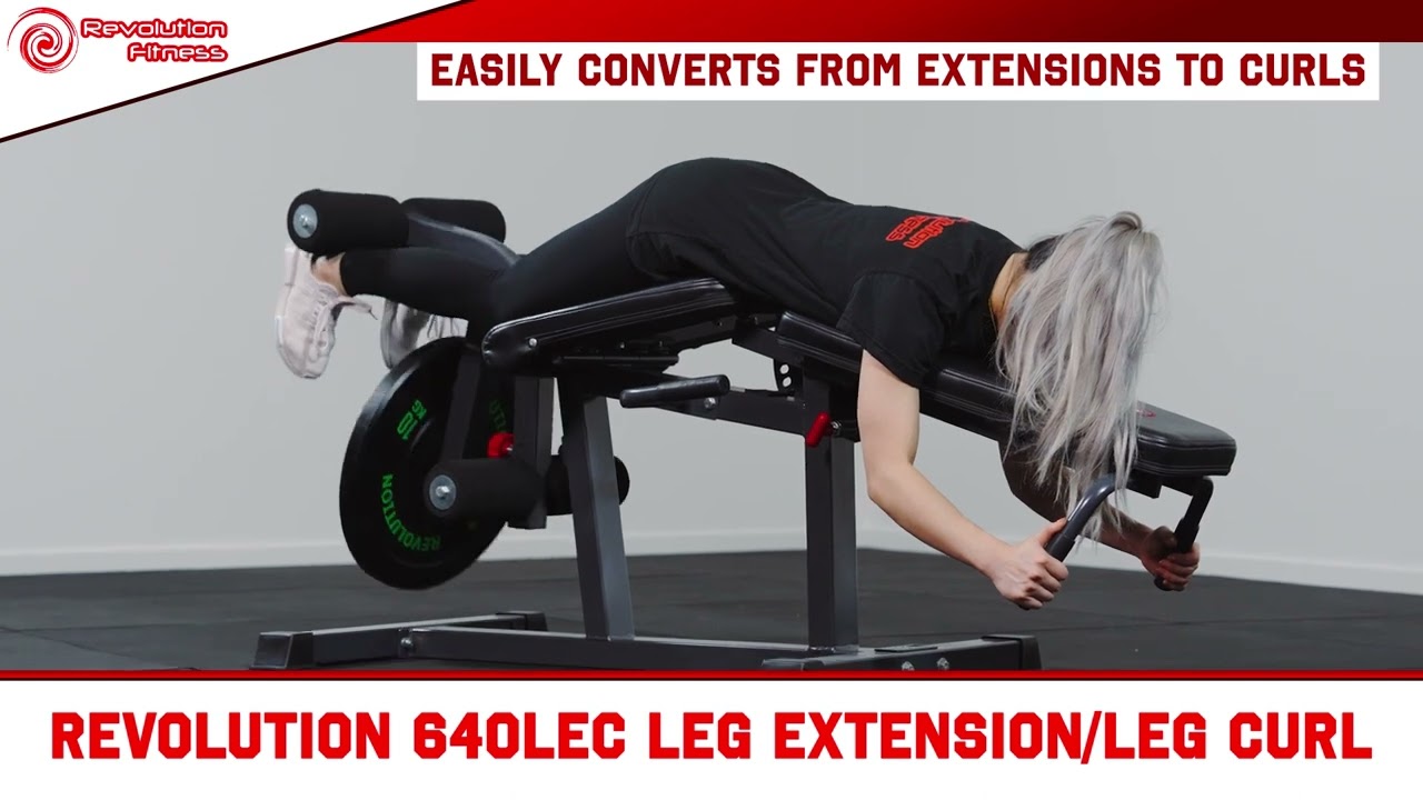 Revolution Fitness 640LEC - Leg Extension/Leg Curl Bench