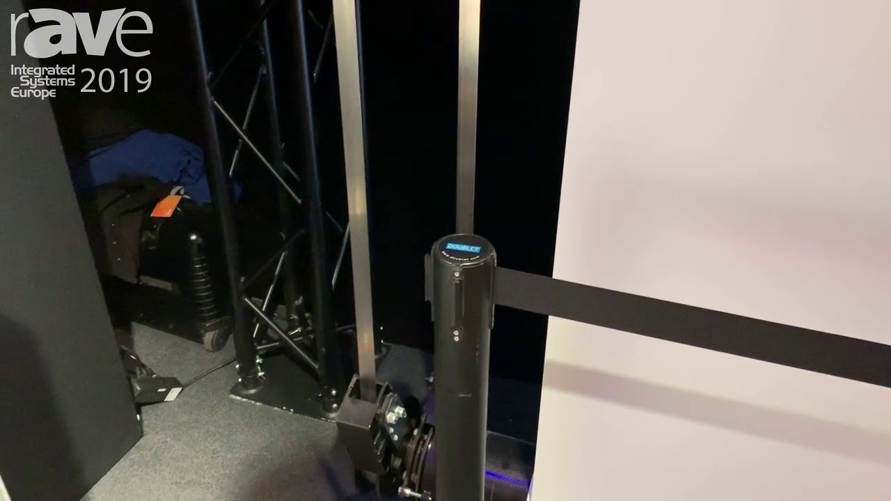 ISE 2019: Gerriets Showcases MEGASCREEN Rolling Screen System