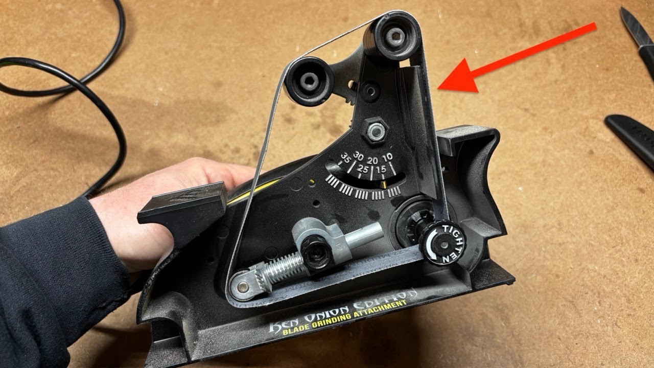 One of My Favorite Sharpening Systems - The Ken Onion Worksharp w/ Grinding Attachment
