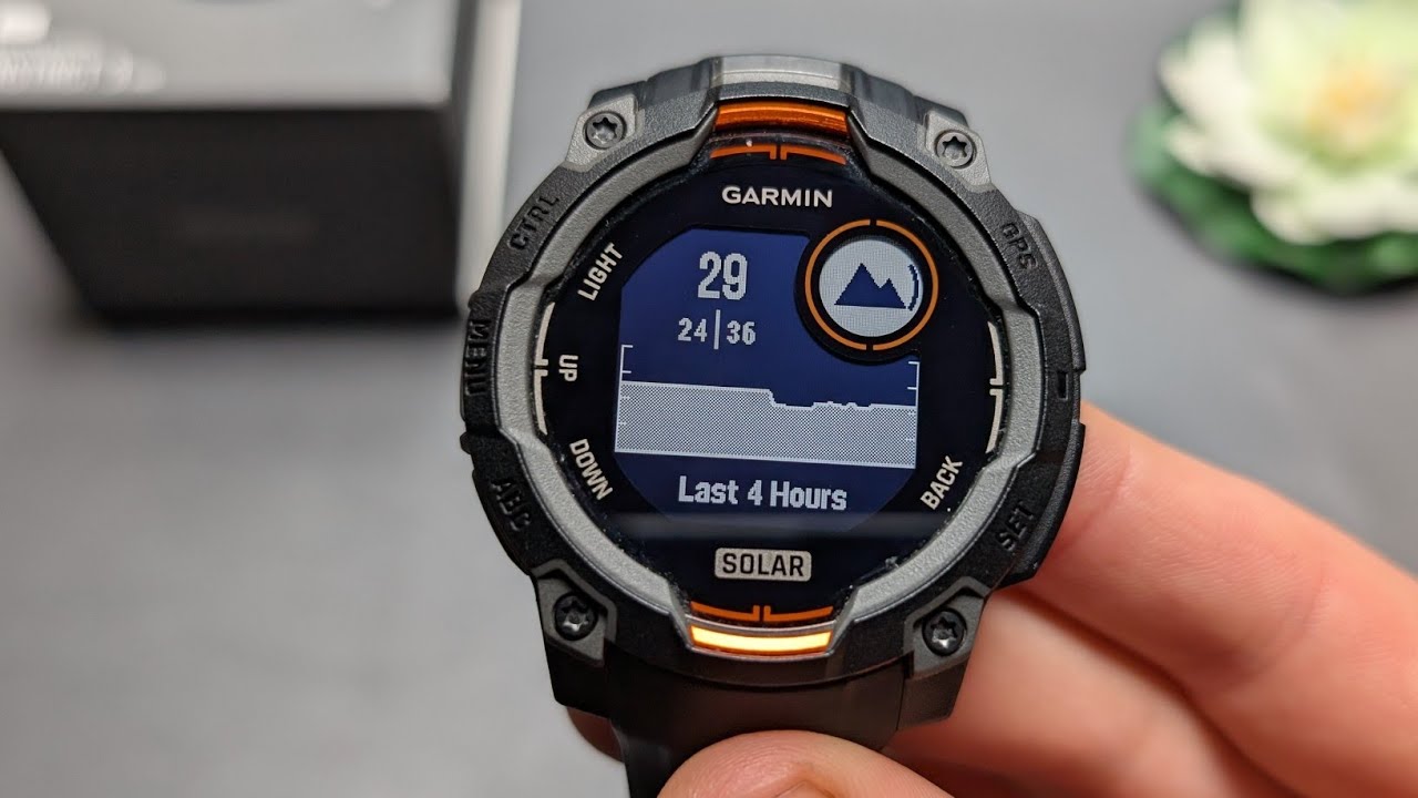 Altimeter on Garmin Instinct 3 + Calibrate , Edit, Customize & Add to WatchFace