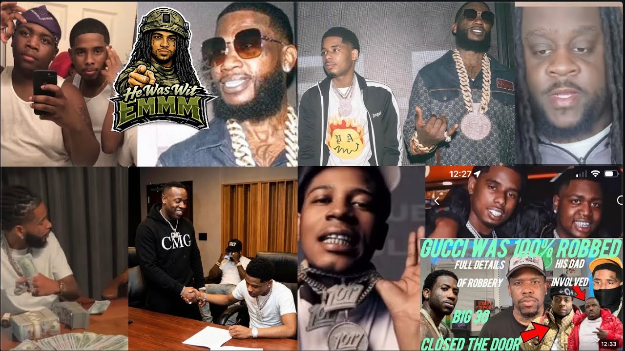 POOH SHIESTY ROBBED GUCCI MANE AT G*N POINT BIG 30 SHUT THE DOOR FOOTAGE CONFIRMED 