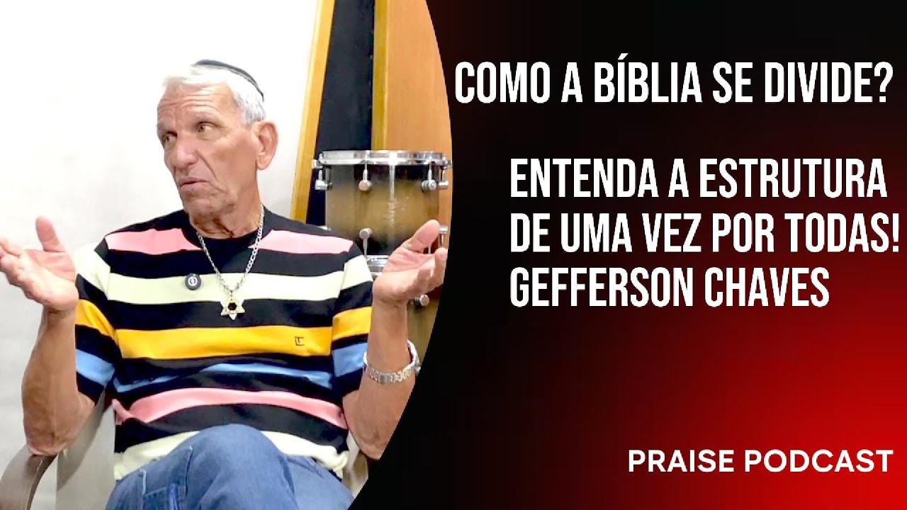 Como a BÍBLIA se divide? Entenda a Estrutura de uma vez por todas! | Gefferson Chaves
