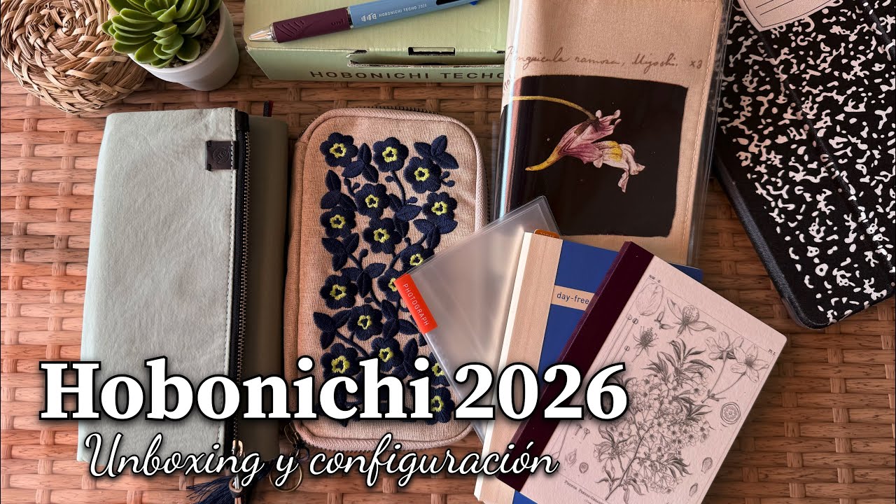 HOBONICHI 2026 unboxing| #hobonichi2026 #haulhobonichi 