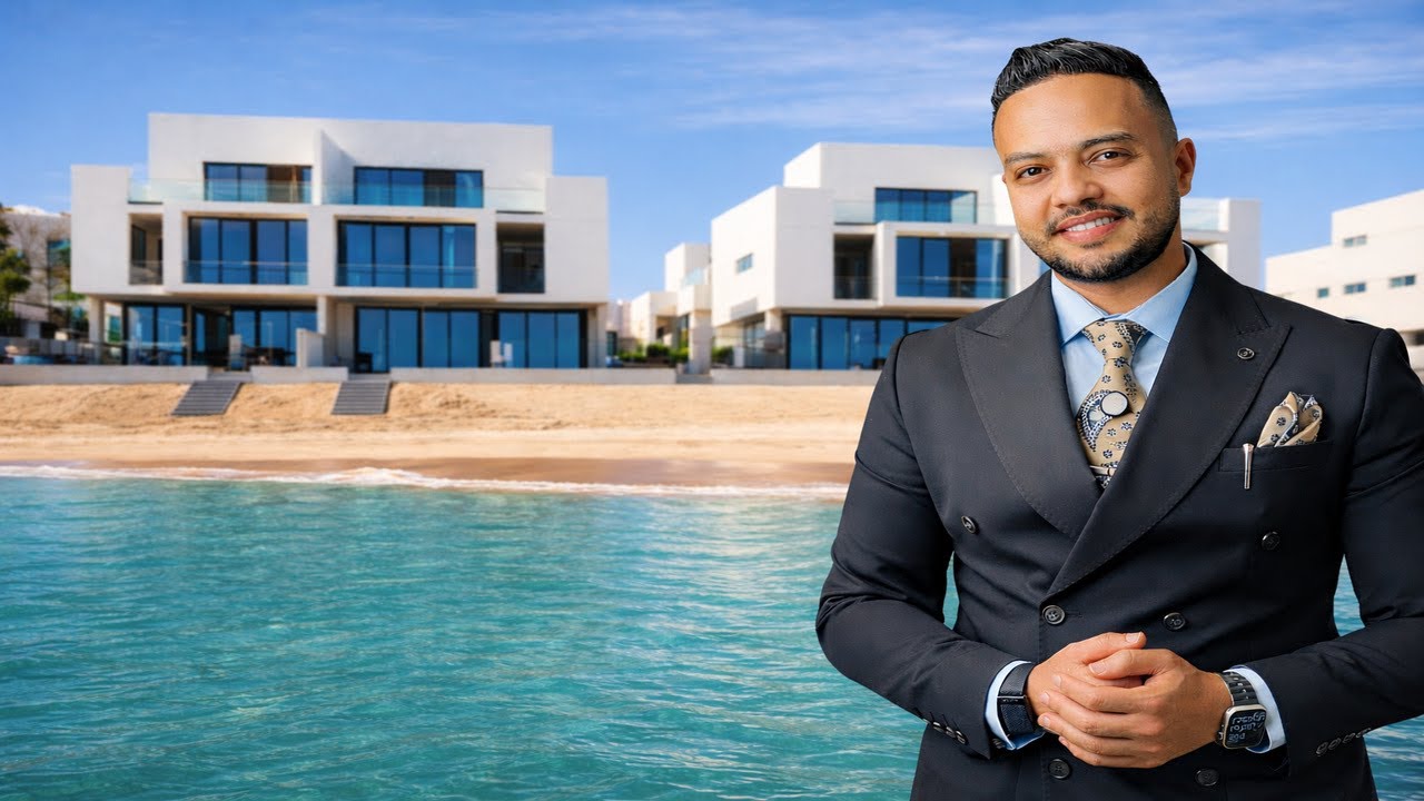 Touring a Private Beachfront Villa in Sharjah