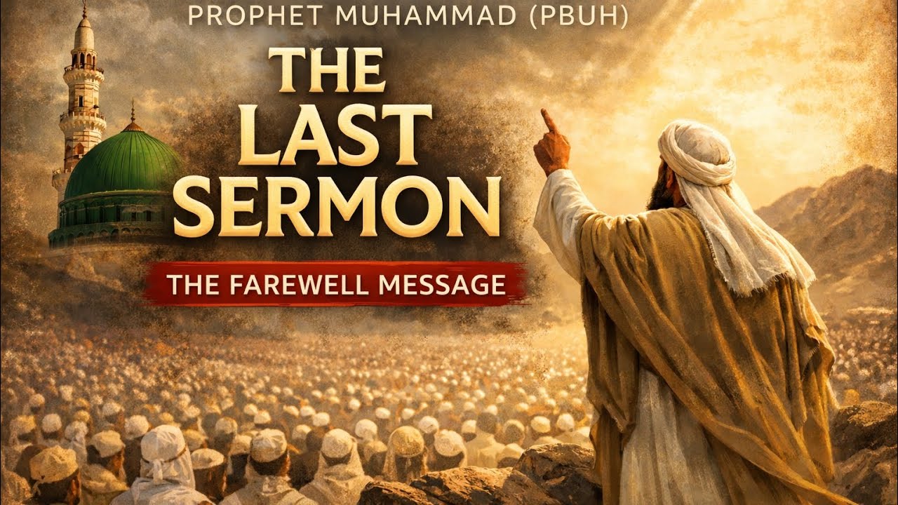 The Last Sermon 🕊️/Akhri paigam Akhri khutba/Hmare Nabi SAW ki Akhri khutba 🕊️