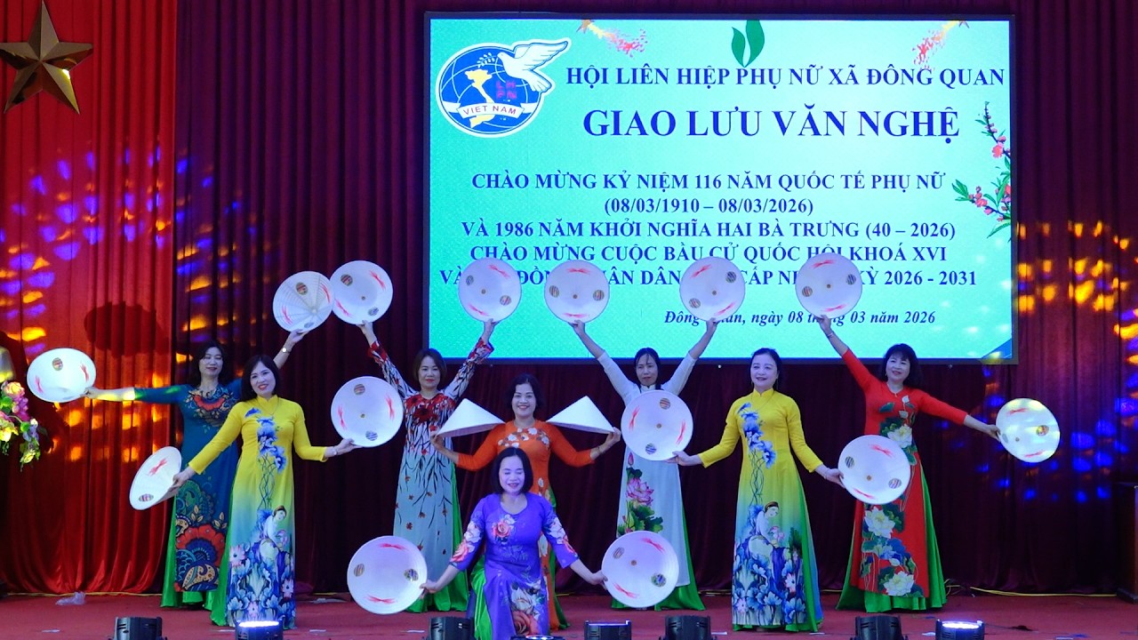 VIỆT NAM QUÊ HƯƠNG TÔI DO CHI HỘI PHỤ NỮ ĐÔNG PHONG XÃ ĐÔNG QUAN TỈNH HƯNG YÊN