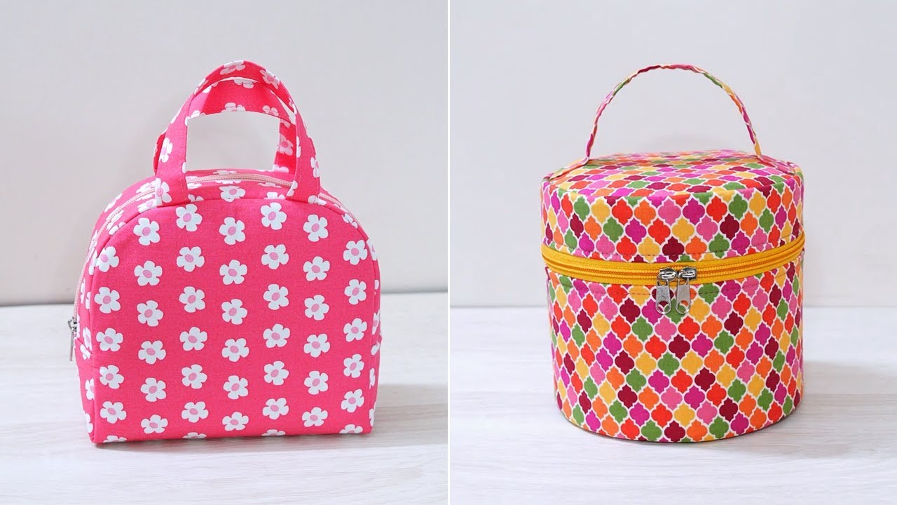 2 Great Ways to Sew Stylish Zipper Bag Super Easy 💟 Sewing Gift Ideas