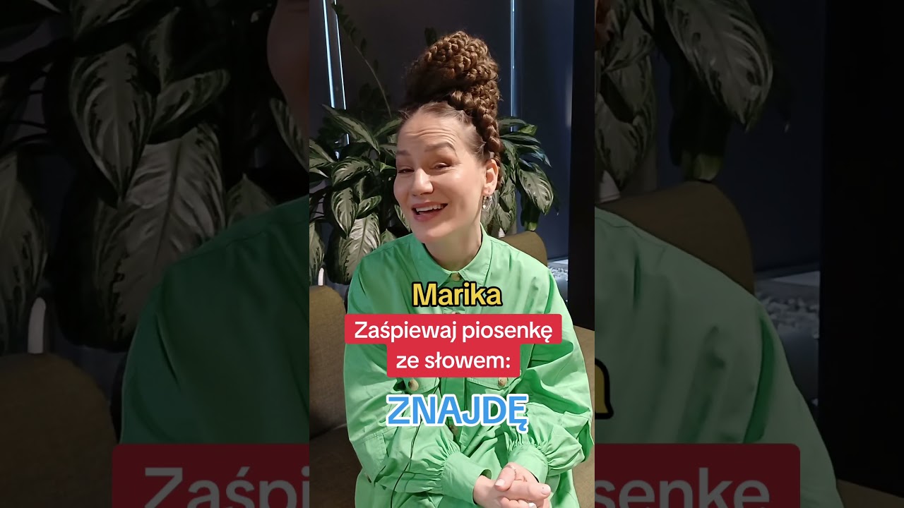 Marika śpiewa piosenki z wybranym słowem  😍