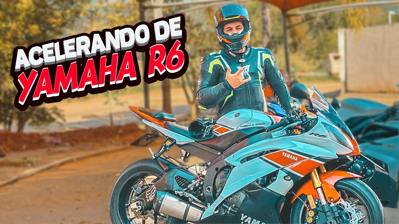 MINHA PRIMEIRA VEZ COM UMA YAMAHA R6