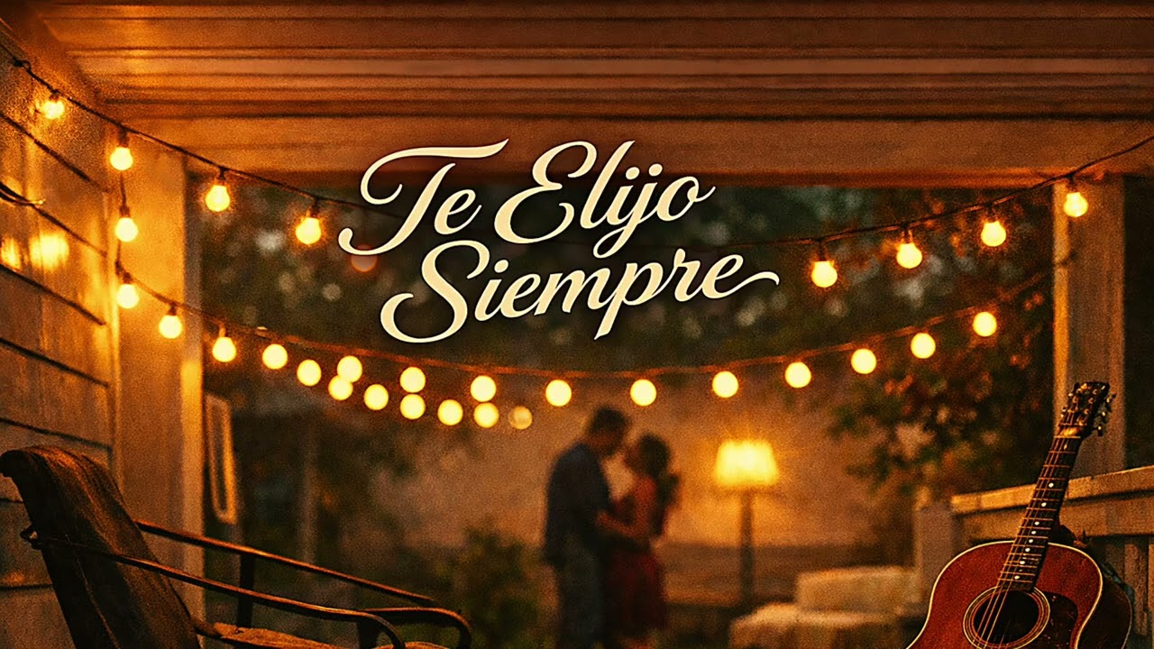 Te Elijo Siempre🎶 Bolero romántico moderno / Balada íntima #amor 