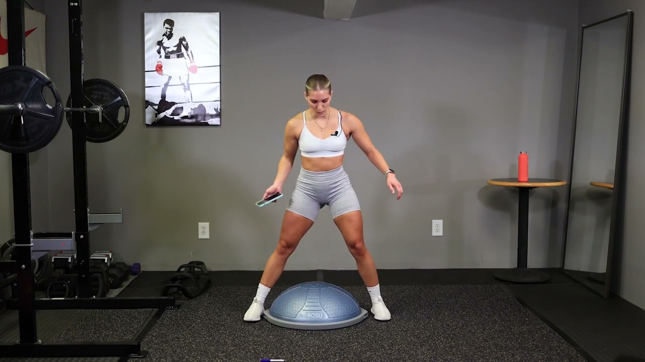 20-Minute Intermediate BOSU® Full Body HIIT Workout