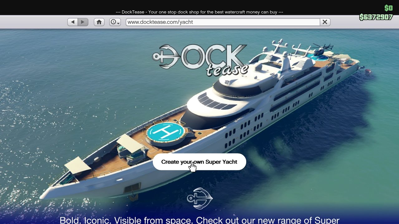 Ep81 My Aquarius Super Yacht Buy and Walkthrough! - Let's Play GTA 5 Online PC 1080p HD