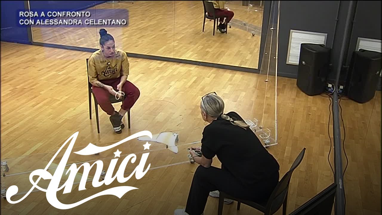 Amici 20 - La Maestra Celentano spiega a Rosa il suo pensiero