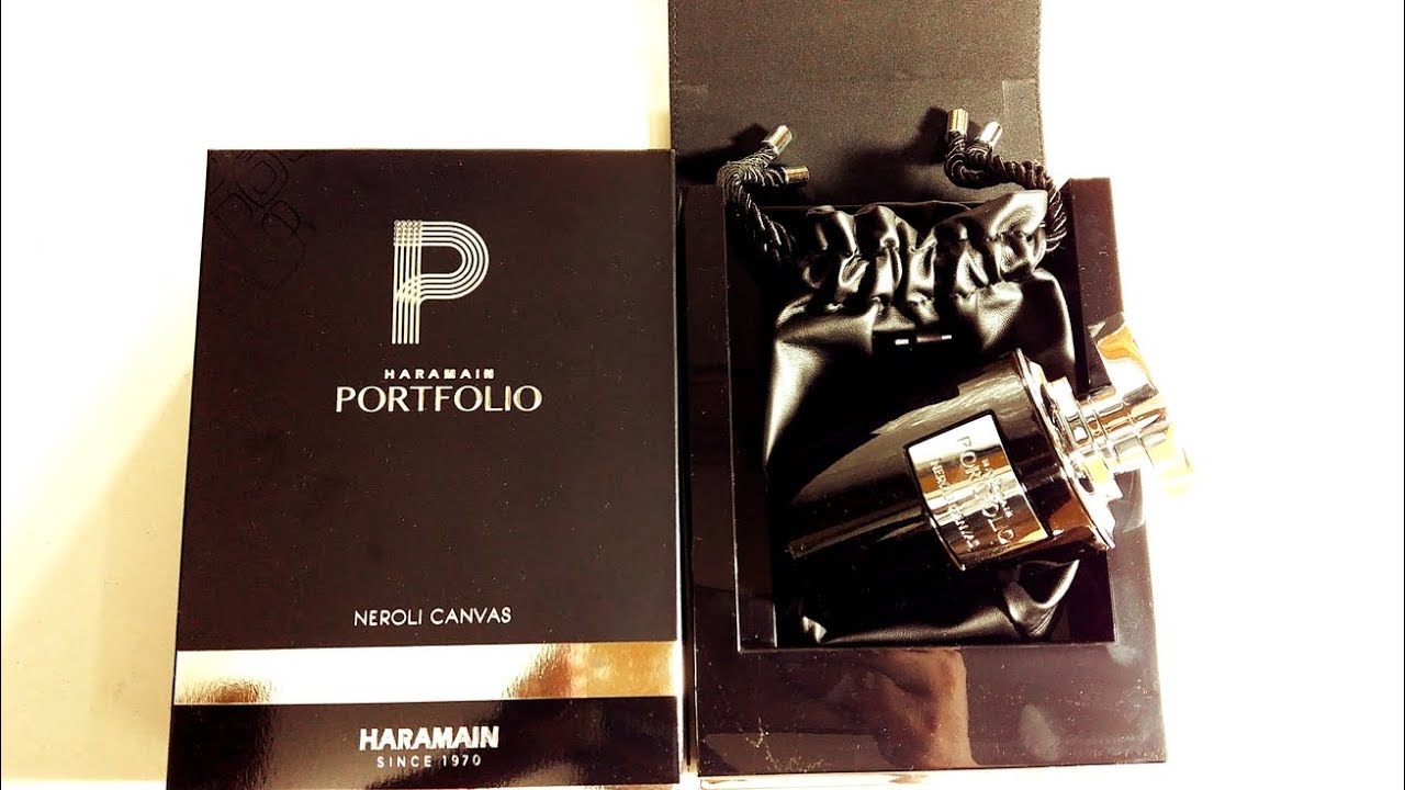 Al Haramain Portfolio Neroli Canvas Fragrance (Initials)