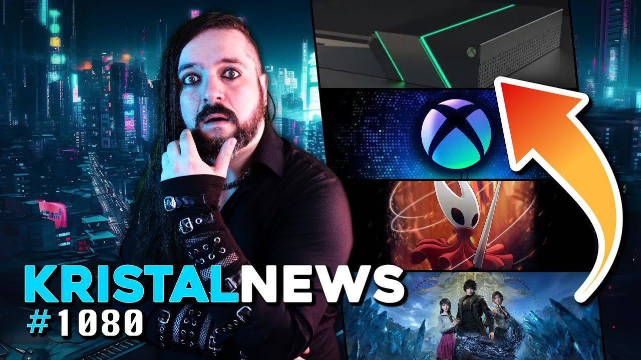 🎙 XBOX NEXT MOLTO più POTENTE di PS6?! | SILKSONG alla GAMESCOM? ▶ #KristalNews 1080