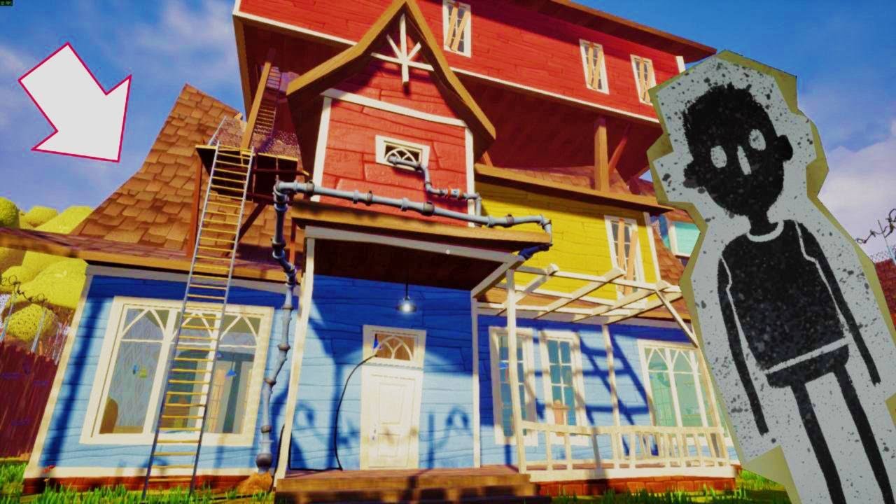 ЧЕГО?!ВАСИЛИЧ ЗАПЕР МЕНЯ!Опять...в игре hello neighbor