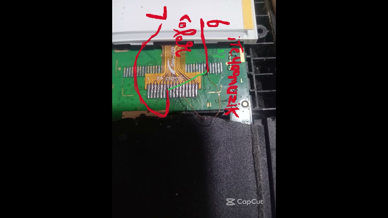 itel 37 Pin Lcd16 Pin Display Color Problem❤️