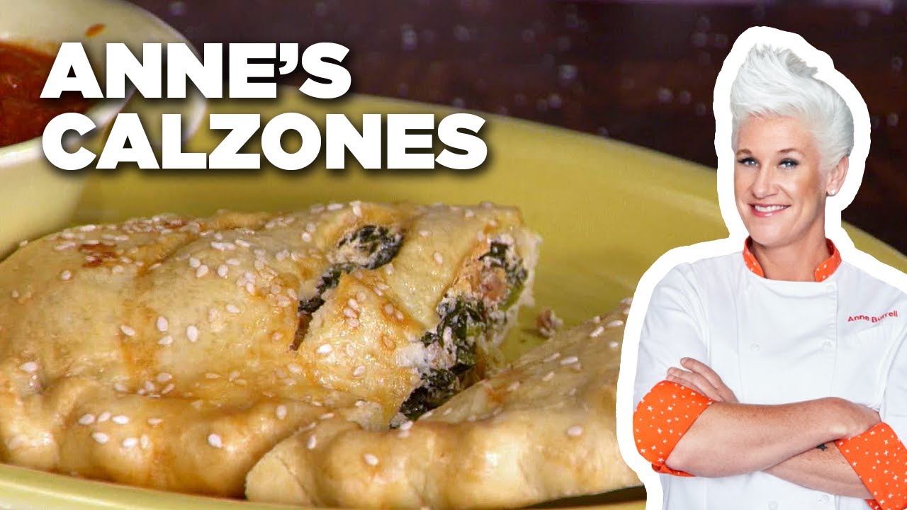Anne Burrell's Sausage and Broccoli Rabe Calzones | Secrets of a Restaurant Chef | Food Network